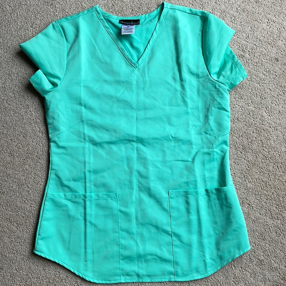 Cherokee Scrub Top, Size S